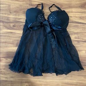 Women’s black Teddy — Victoria’s Secret 36D